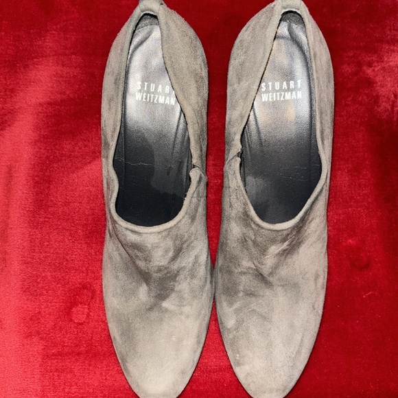 STUART WEITZMAN PLATFORM BOOTIES 8 - Picture 3 of 8